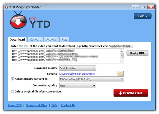 YTD Video Downloader Pro Free Download